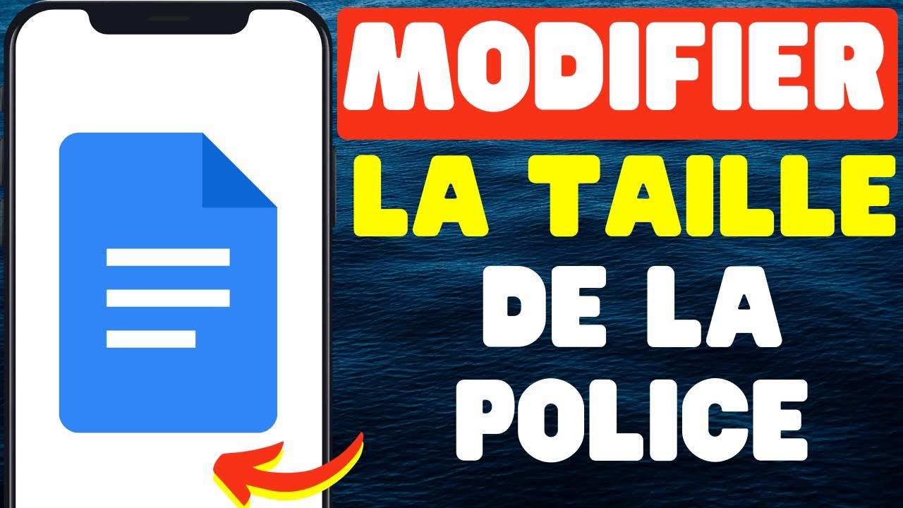 Comment Modifier La Taille De La Police Sur Google Docs Mobile 2024