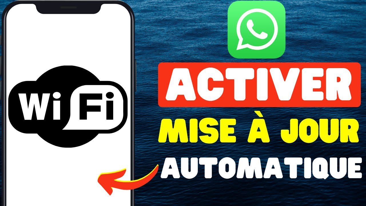 Comment Activer la Mise à Jour Automatique de WhatsApp Via Wi-Fi